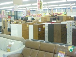 収納家具売場