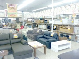 ソファー・テレビ台などリビング売場